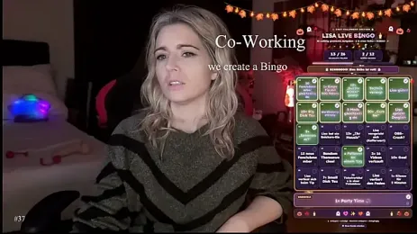Lisaonthemoon webcam stripchat model stream image